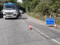 Police hunt man who fled head-on crash which left woman injured