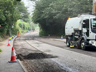 Resurfacing works move into second phase