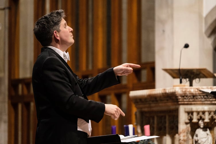 Wellington Choral Society music director Laurence Blyth
