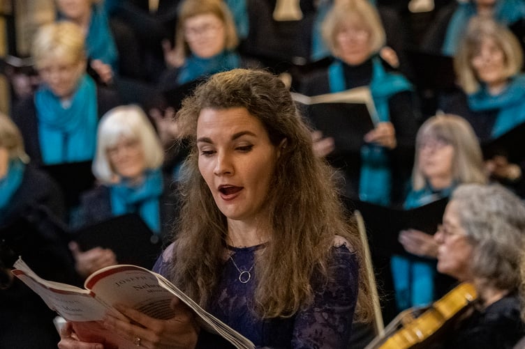 A Wellington Choral Society concert.