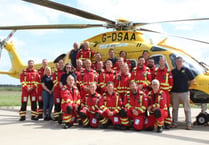 Can you find a 'tenner' for air ambulance?