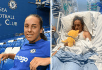 Football star Brooke warns of deadly illness which landed her in the ICU