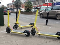 Police drones hunt illegal e-scooters