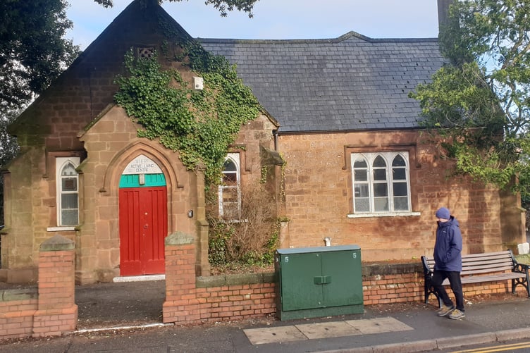 The former Wellington Over-60s Club, in North Street, which will be a temporary home to the town library during a £1.4m refurbishment WHERE centre