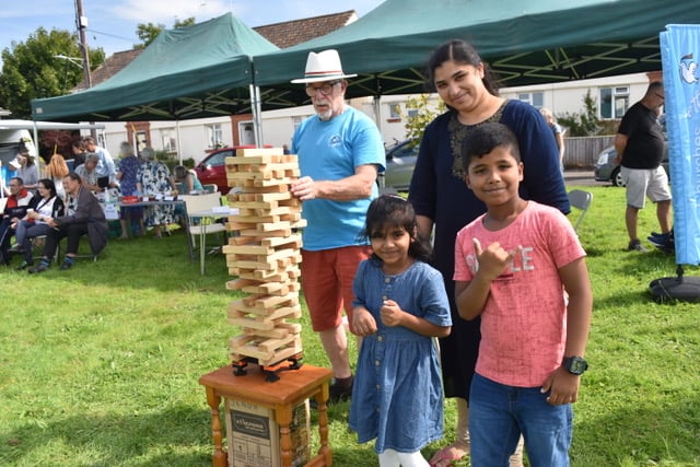 Sunshine graced the Howard Road Fun Day