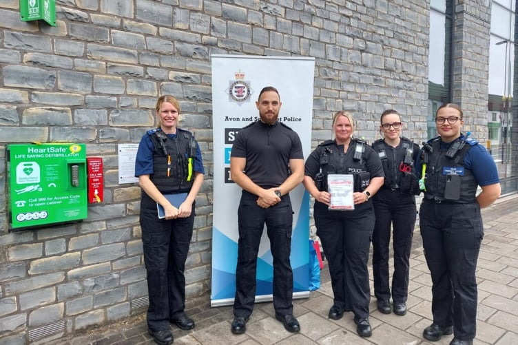 An example of one of the bleed kits being rolled out across the county