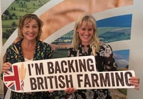 MP celebrating British farming values