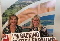 MP celebrating British farming values