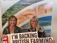 MP celebrating British farming values