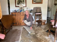 'Horror' flood forces residents from homes