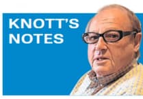 KNOTT'S NOTES: Council must be losing the will to live over potholes.
