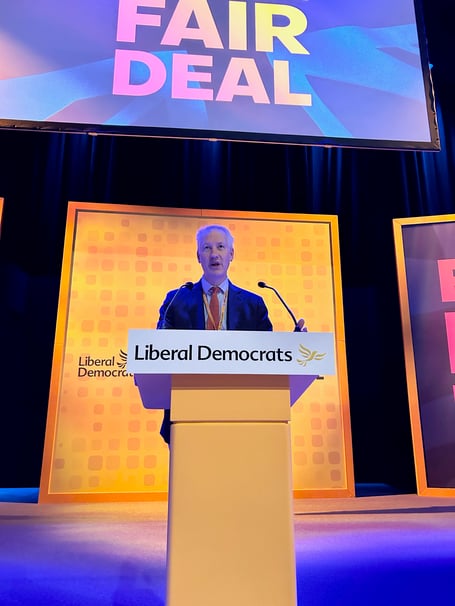 Wellington's Lib Dem parliamentary candidate has urged residents to ditch fast fashion and buy British