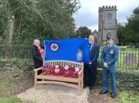 Quantocks village unveils memorial to Canadian airmen 80 years on
