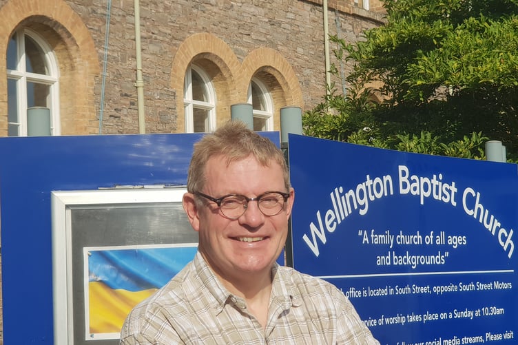 Wellington Baptist Church minister the Rev Sam Griffith.