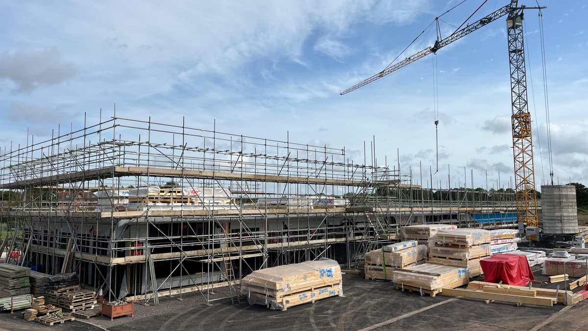 Builders make a start on Somerset's first net zero school (cloned ...