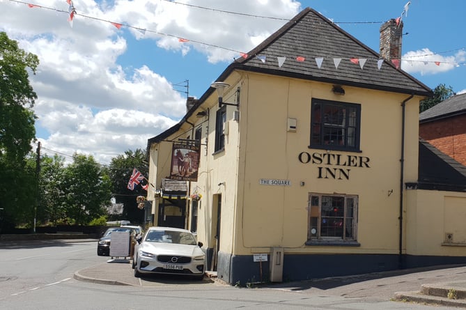 Uffculme's Ostler Inn, which residents are trying to save for the community.