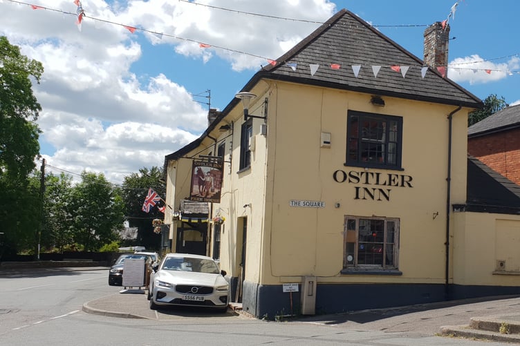 Uffculme's Ostler Inn, which residents are trying to save for the community.