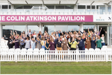 Nominees celebrate reaching the semi-finals of the West Country Women in Business Awards.