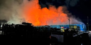 Fire crews tackling massive recycling centre blaze
