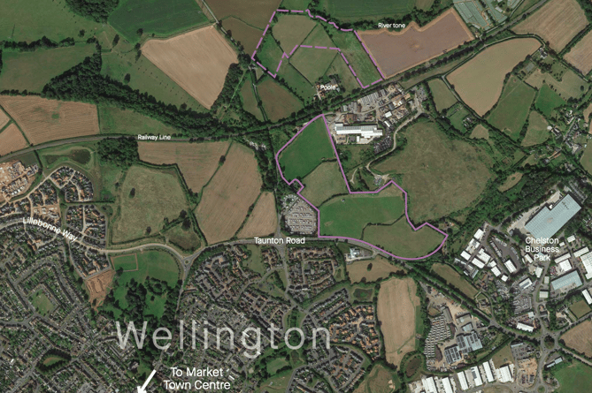 Plans are being progressed for a new housing development on the edge of Wellington