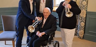 Jazz trumpet joy for Geoff