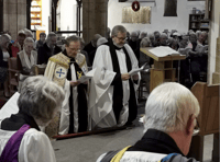 New benefice priest-in-charge installed