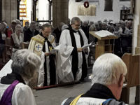 New benefice priest-in-charge installed