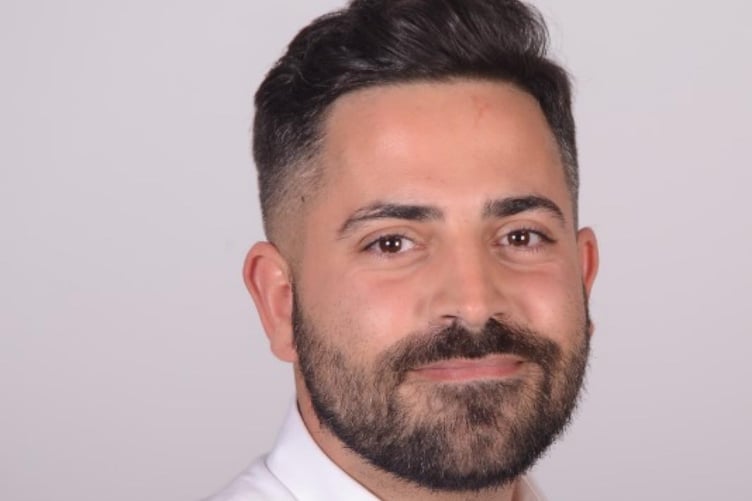 Cllr Diogo Rodrigues, who exposed the contactless bus payments issue.
