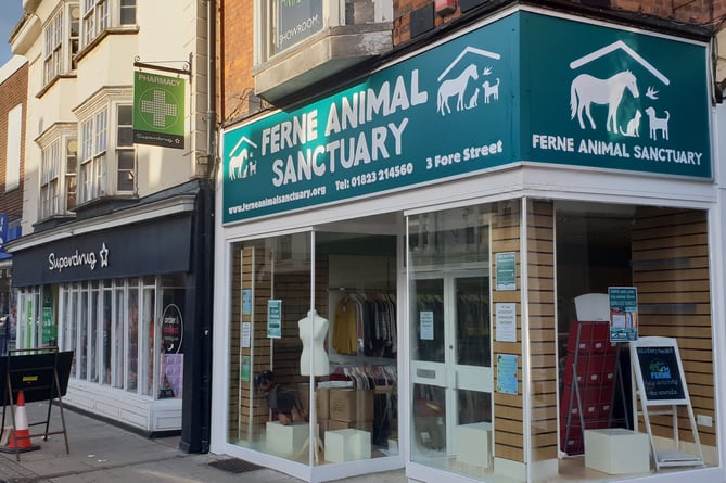 Ferne Animal Sanctuary is almost ready to open its Wellington charity chop.