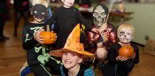 Halloween pumpkin carving at Rumwell