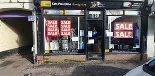 Sudden closure of town centre shop