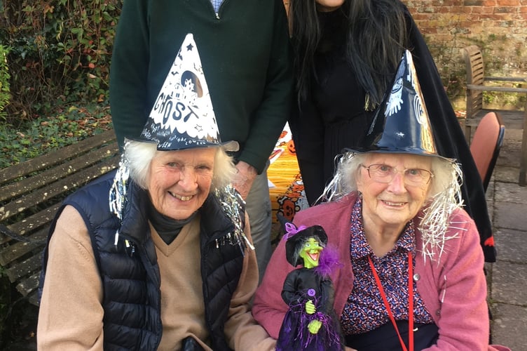 Visitors and residents alike enjoyed the Nynehead Court Halloween Spooky Trail.