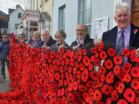 WI ladies unveil poppy displays