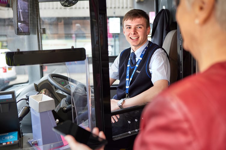 Some bus services were cancelled during Storm Ciaran.