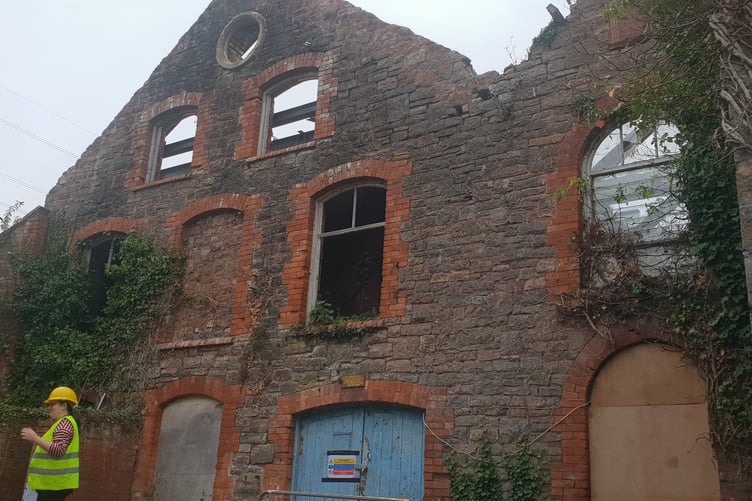 On the site of Toneworks, Wellington, which is undergoing heritage conservation work.