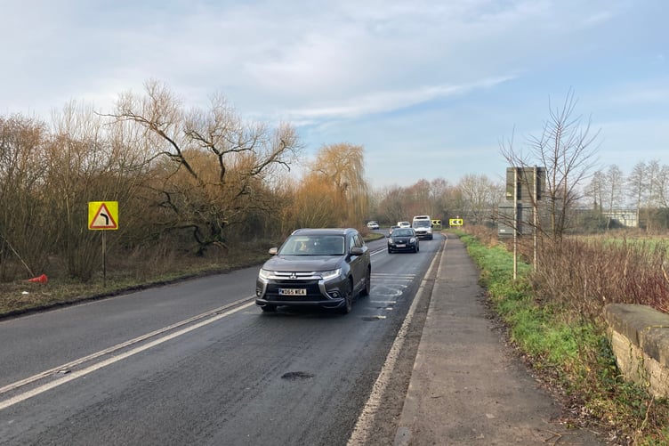 The A38 between Wellington and Taunton where a study has been looking at a cycleway.