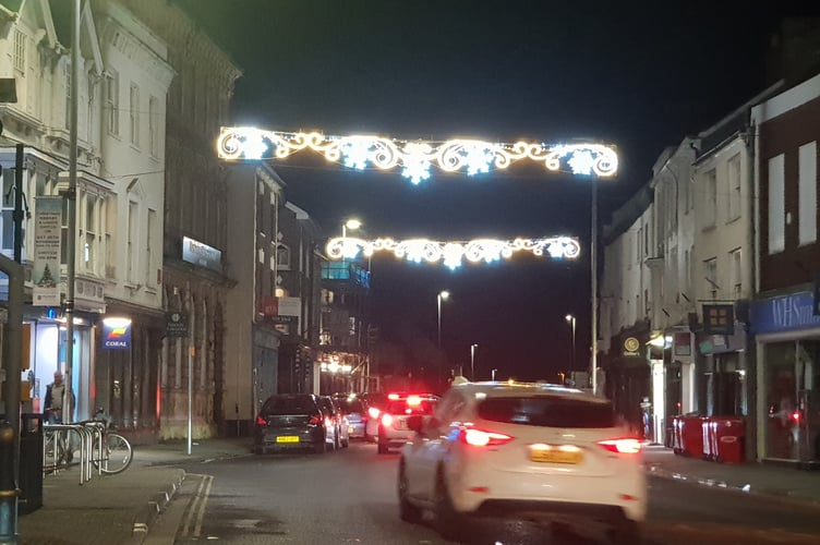 Christmas lights in Wellington will be switched on during a town centre market on November 25.