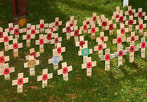 Dedication of town's Field of Remembrance