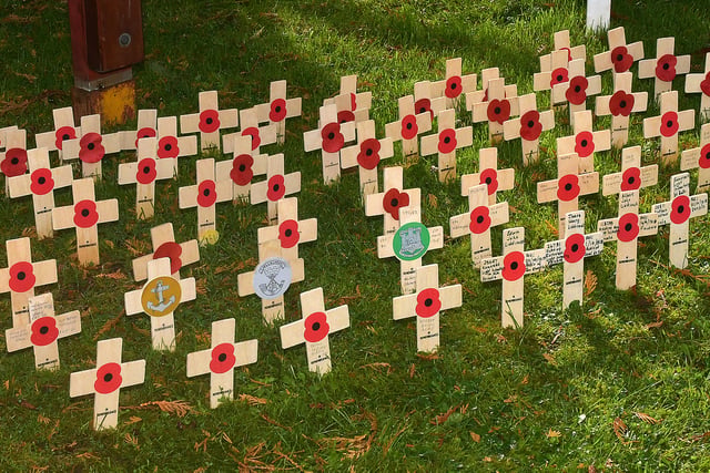 Dedication of town's Field of Remembrance