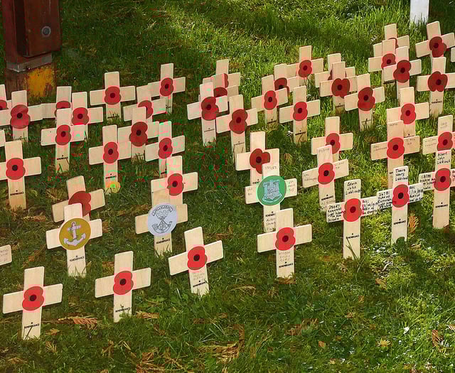 Dedication of town's Field of Remembrance