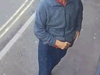 Chilling video of on the run sex offender wanted in a murder inquiry