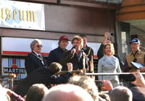 Richard Hammond mobbed by crowds at museum opening