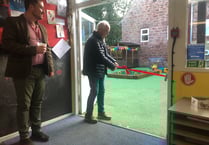School opens early years outdoor area