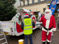 Festive fun for shoppers and families in town centre