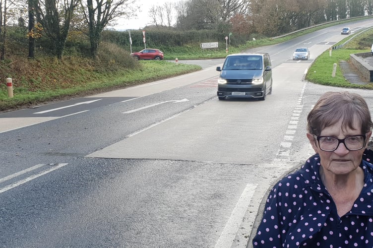Sampford Arundel Parish Council chairman Cllr Janet Lloyd wants police enforcement of a new A38 speed limit.