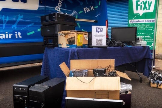 Electrical recycling project launched.