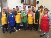 School Christmas hampers go to pantry project