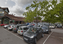 Supermarket customers' car windscreens smashed