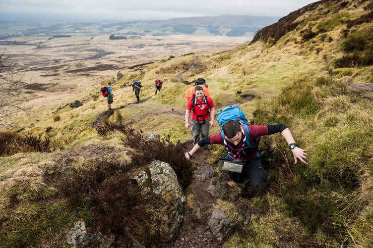 Wiveliscombe-based explorer scouts on an adventure.