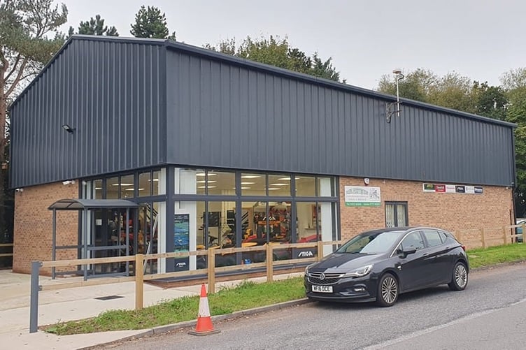 The new Paul Prettejohn showroom which was burgled in Chelston, Wellington.